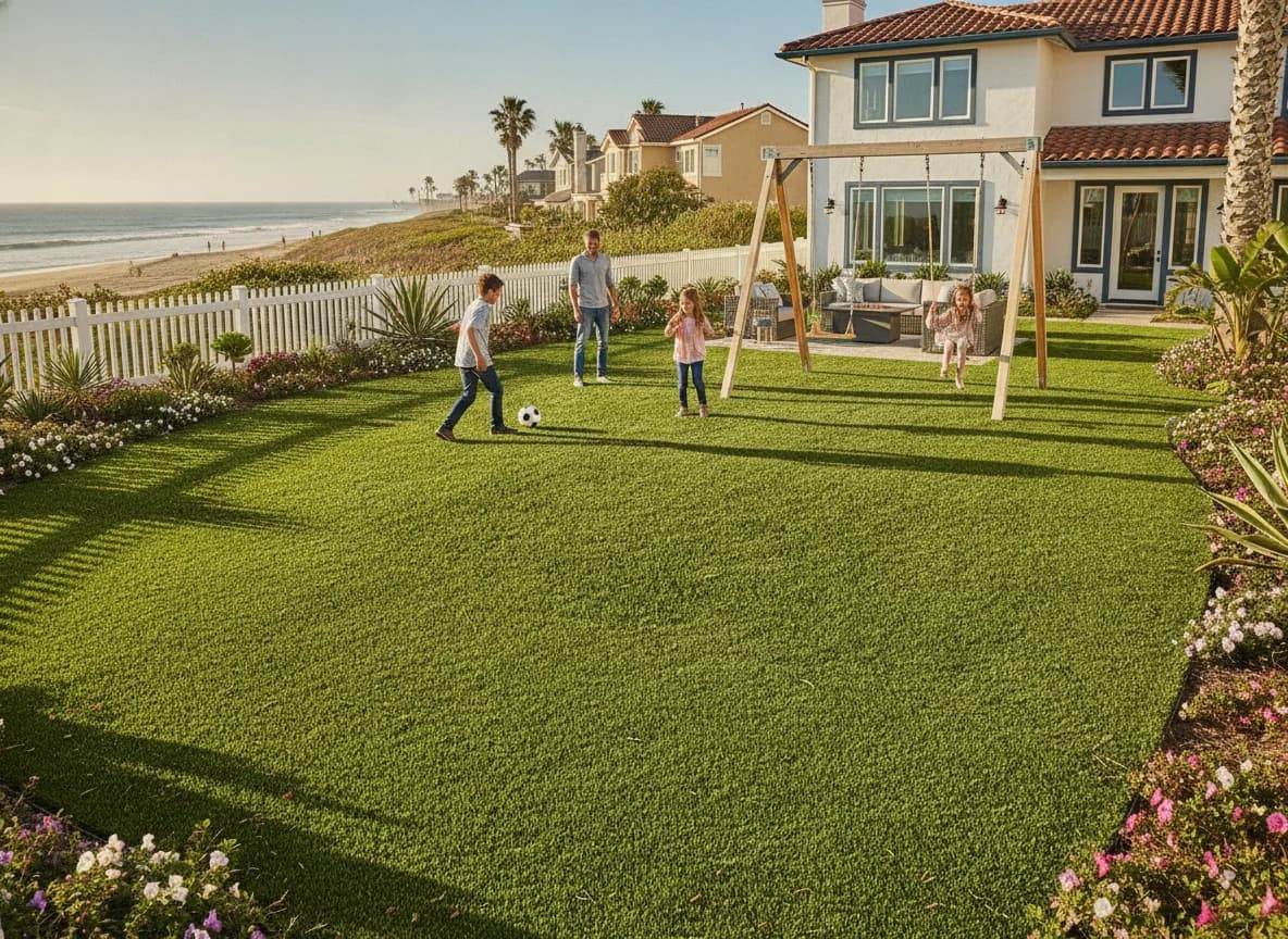 Artificial turf installer in Huntington Beach, California