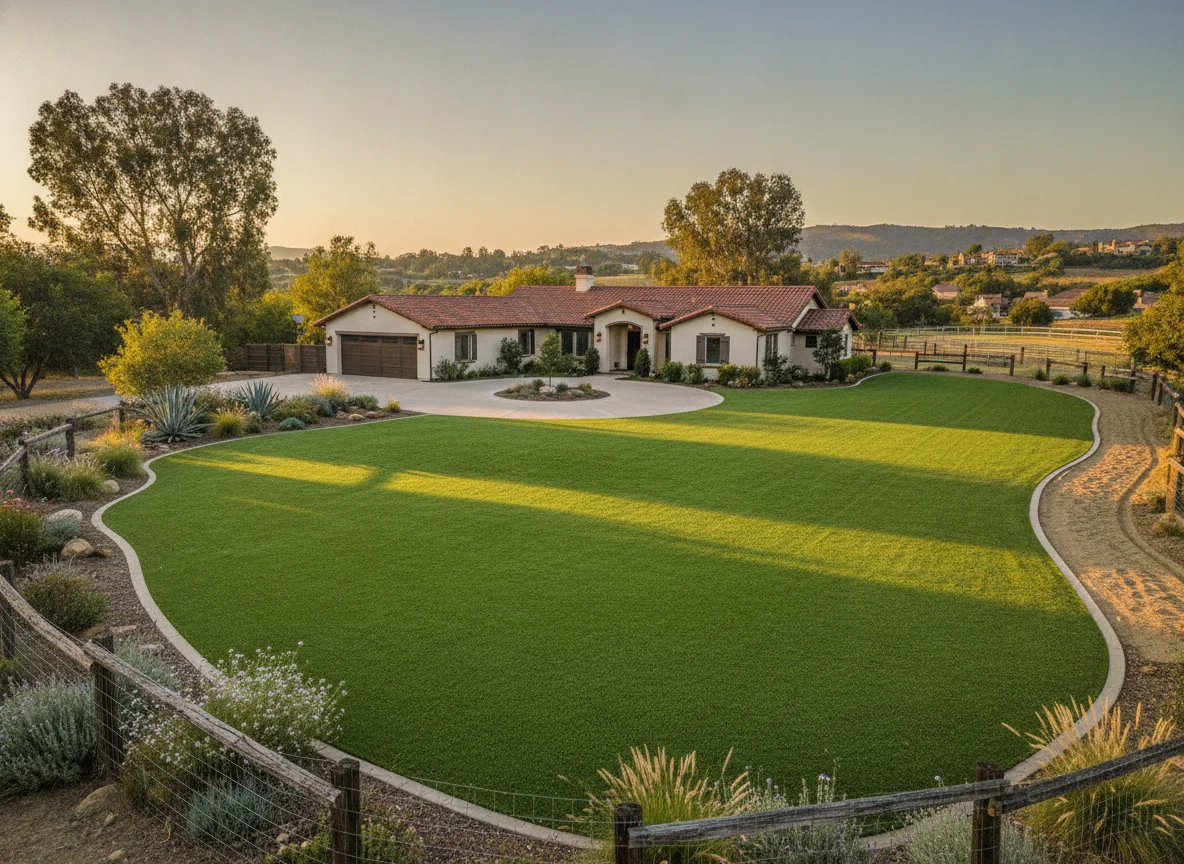 Laguna Hills artificial turf installation